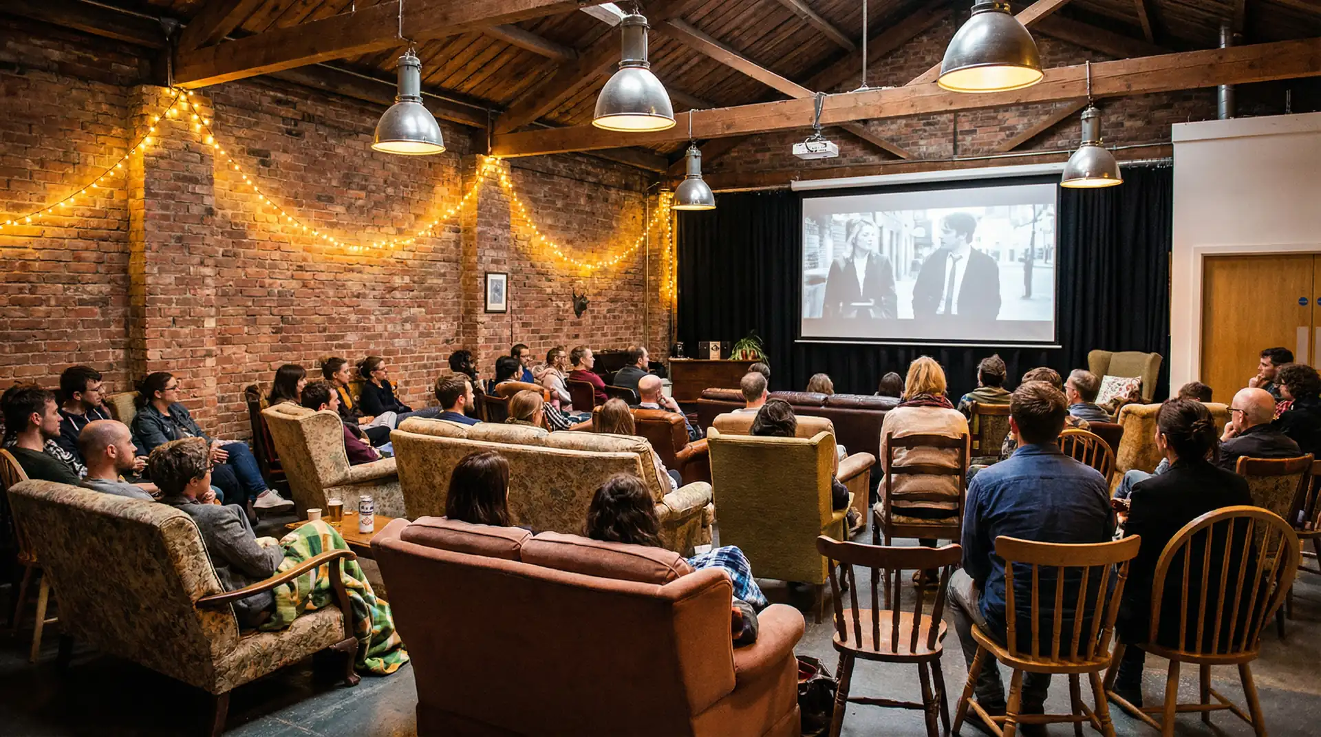 吃瓜群众 线上放映会活动现场